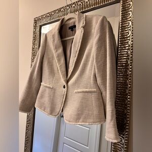 Ann Taylor tweed blazer